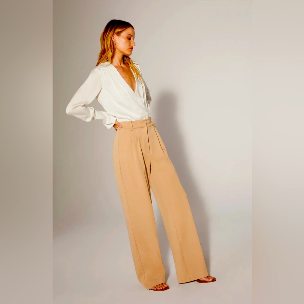 NWT Favorite daughter the favorite pant trouser size 2 beige $218